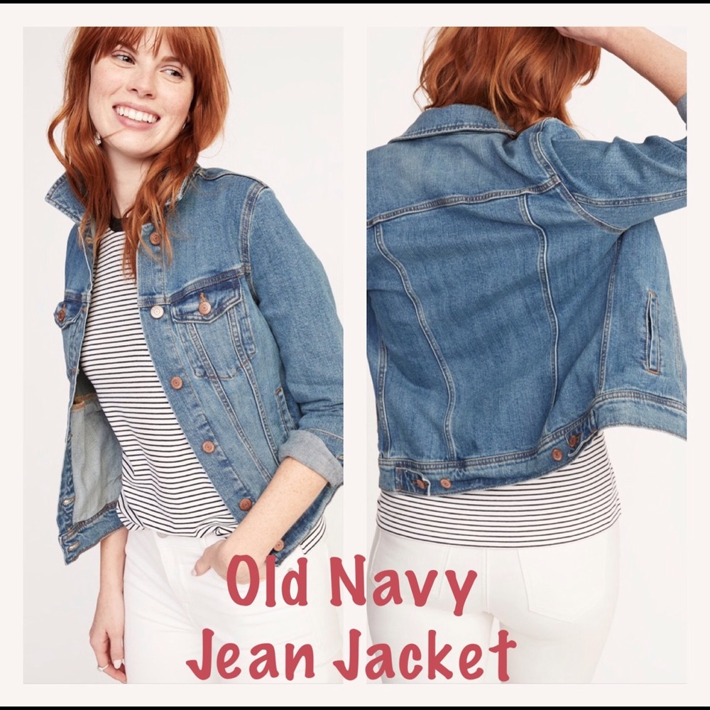 Old Navy San Francisco jean denim jacket Sz L